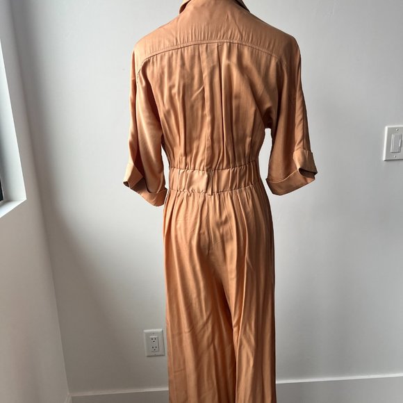 Strut and Bolt Light Orange Jumpsuit - Picture 6 of 8